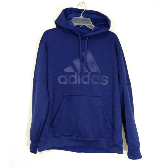 adidas Other - Adidas blue hoodie size large